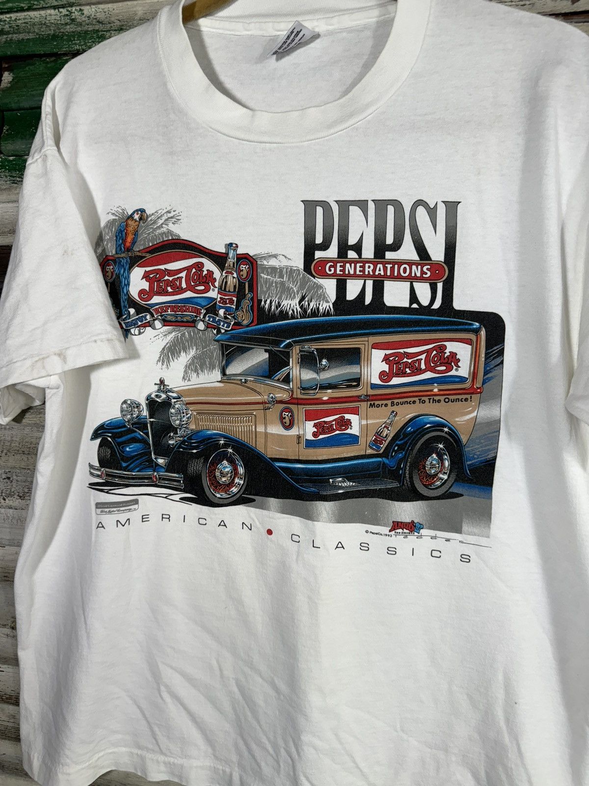 Pepsi × Vintage Vintage Pepsi Shirt Size US L / EU 52-54 / 3 - 2 Thumbnail