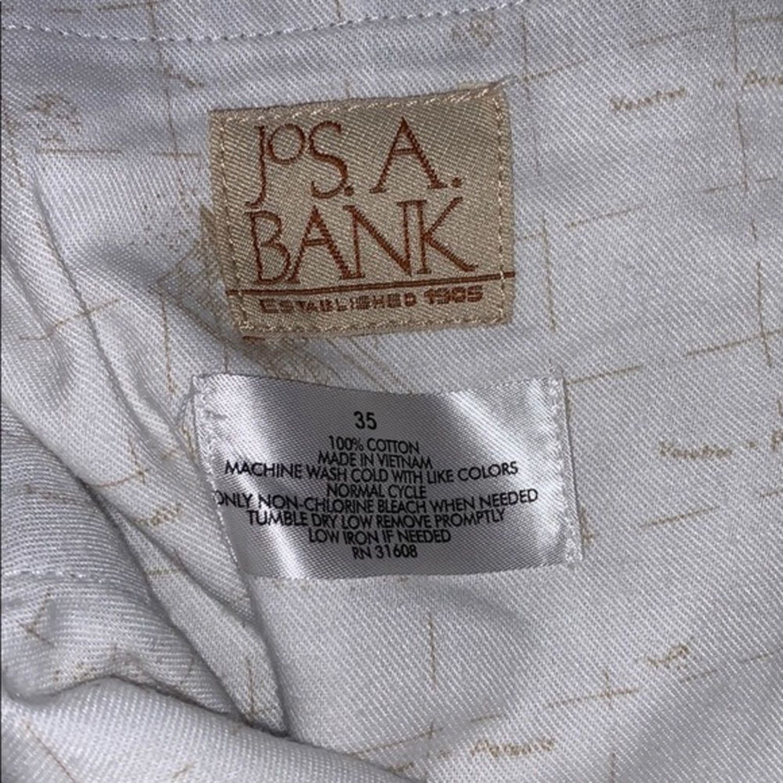 Jos. A. Bank Joseph A Bank Tan Neutral Cargo Shorts | Sz 35 Size US 35 - 6 Thumbnail
