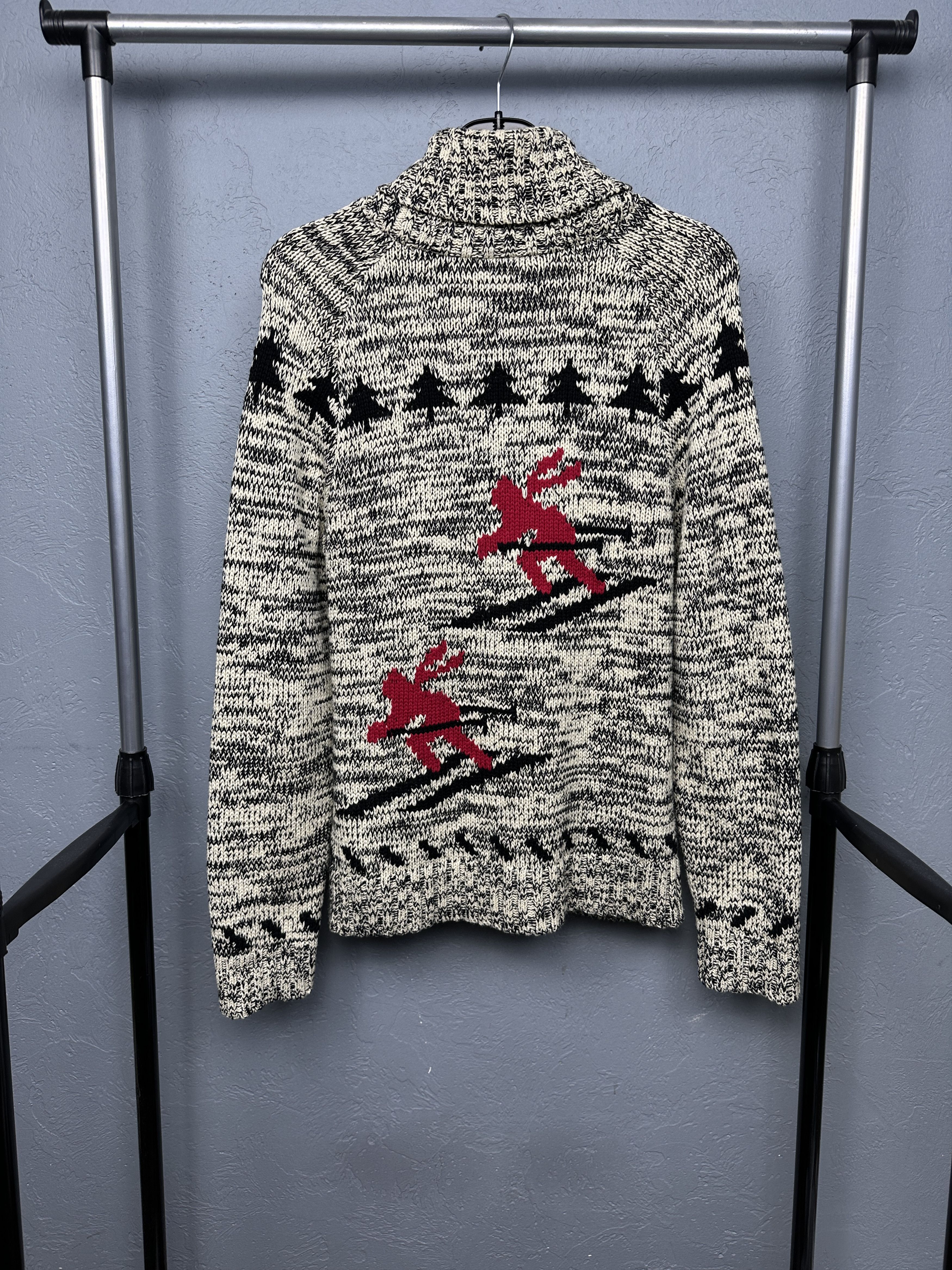Polo Ralph Lauren LRL Lauren Active Ralph Lauren Zip Cardigan Sweater Skier Size L / US 10 / IT 46 - 6 Thumbnail