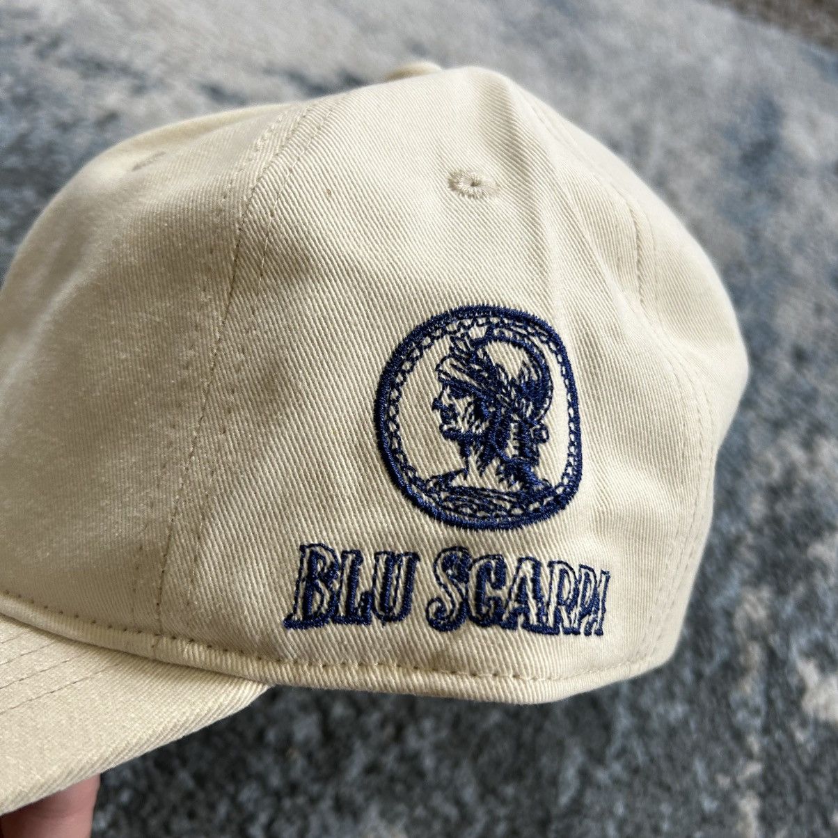 Vintage BLU SCARPA CAPPELLO SANTA FE TENNiS DAD HAT BASEBALL CAP Size ONE SIZE - 8 Thumbnail