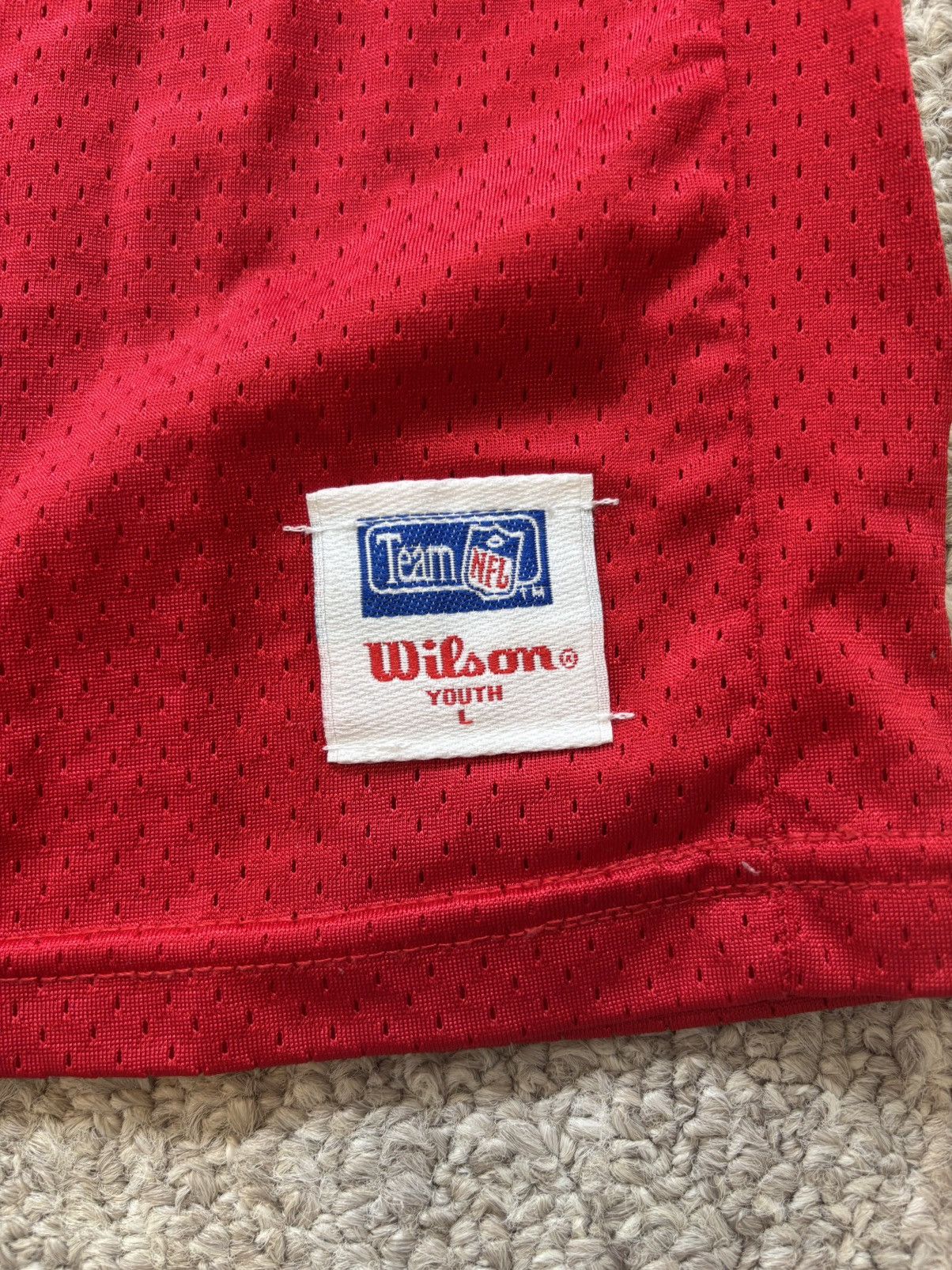 Wilson Vintage Kansas City Chiefs NFL Joe Montana jersey Size US M / EU 48-50 / 2 - 6 Thumbnail