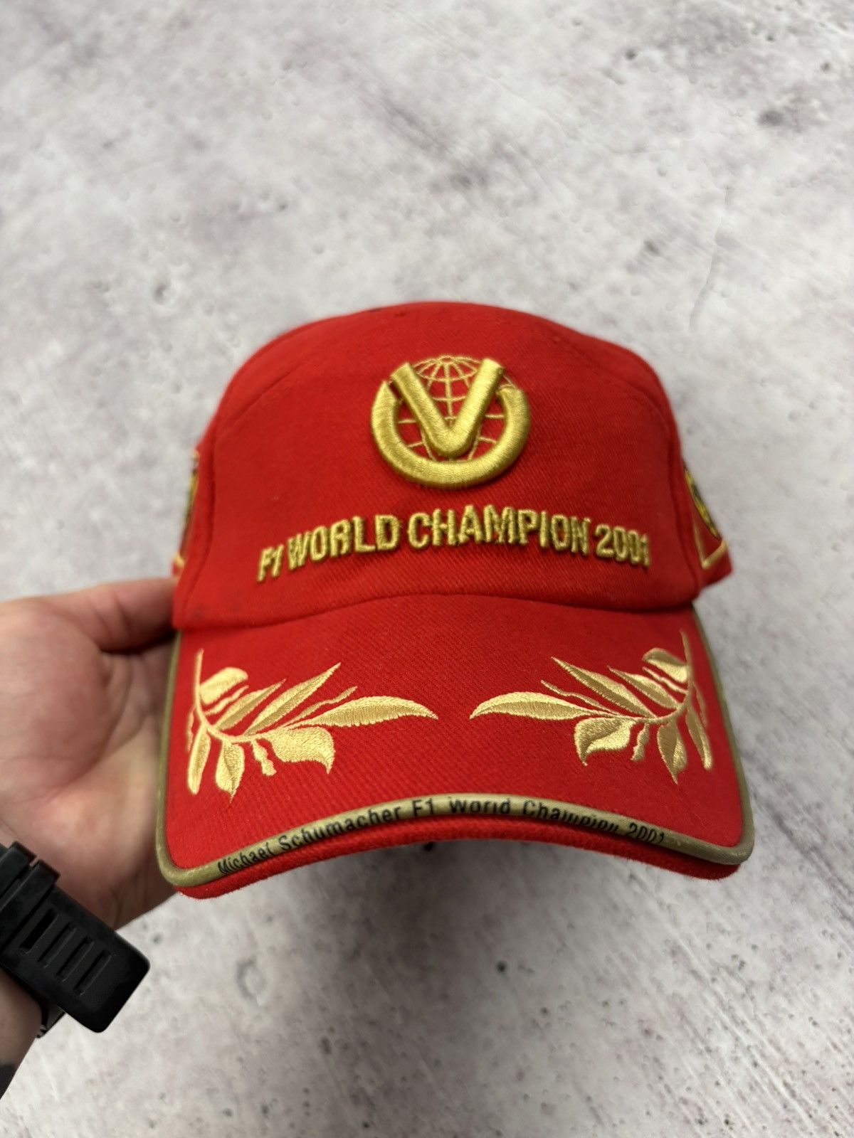 Ferrari Formula 1 x Michael Schumacher 2001 vintage cap One Size Size ONE SIZE - 2 Thumbnail