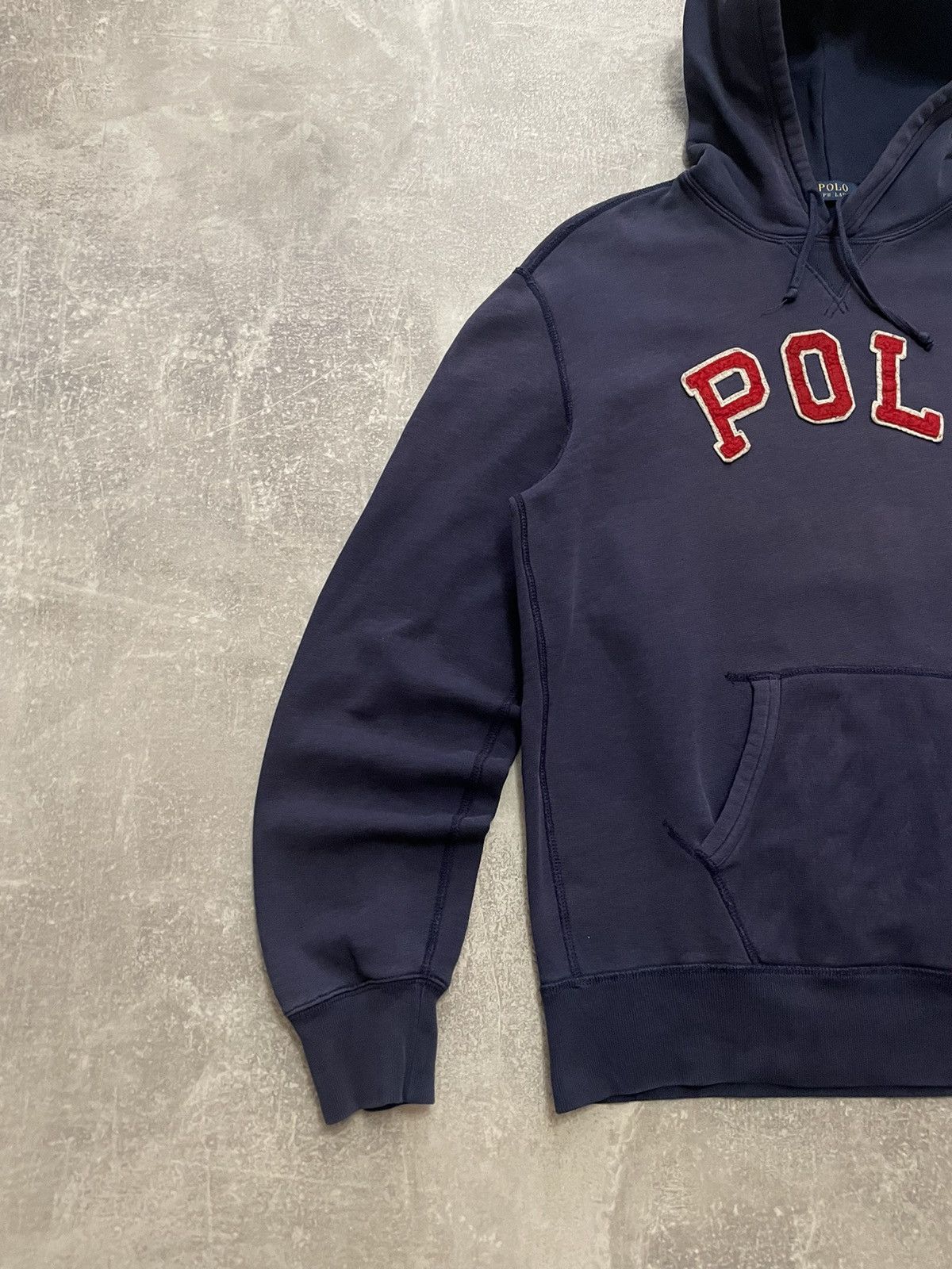 Polo Ralph Lauren Vintage Polo Ralph Lauren Big Logo Hoodie Size US L / EU 52-54 / 3 - 4 Thumbnail