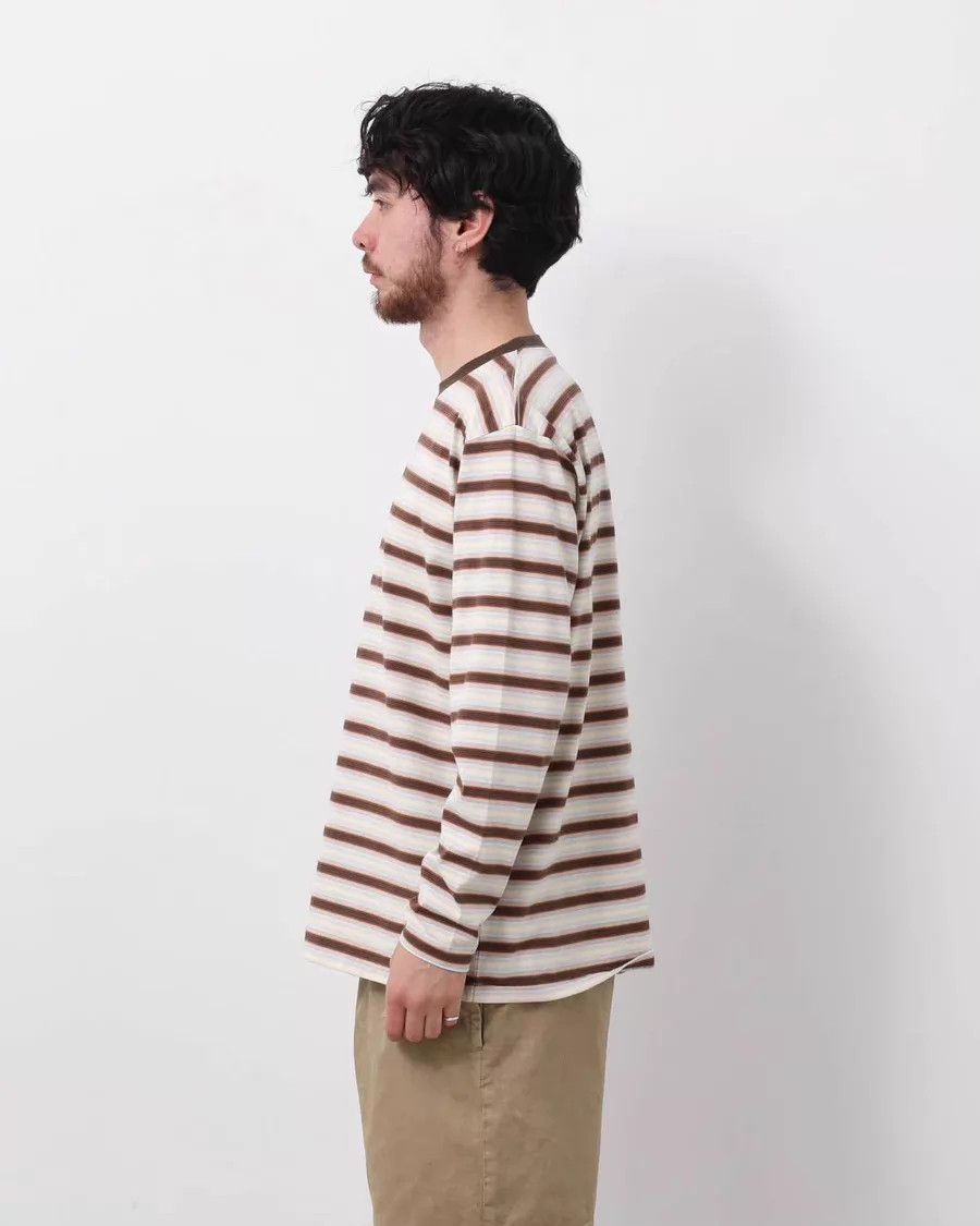 Auralee AURALEE Gradient Stripe Jersey Tee 26ss NWT 3 Size US L / EU 52-54 / 3 - 3 Thumbnail