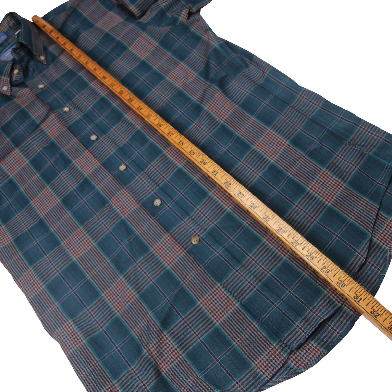 Pendleton × Vintage Pendleton Sir Pendleton Fine Worsted Wool Shirt Size US M / EU 48-50 / 2 - 6 Thumbnail