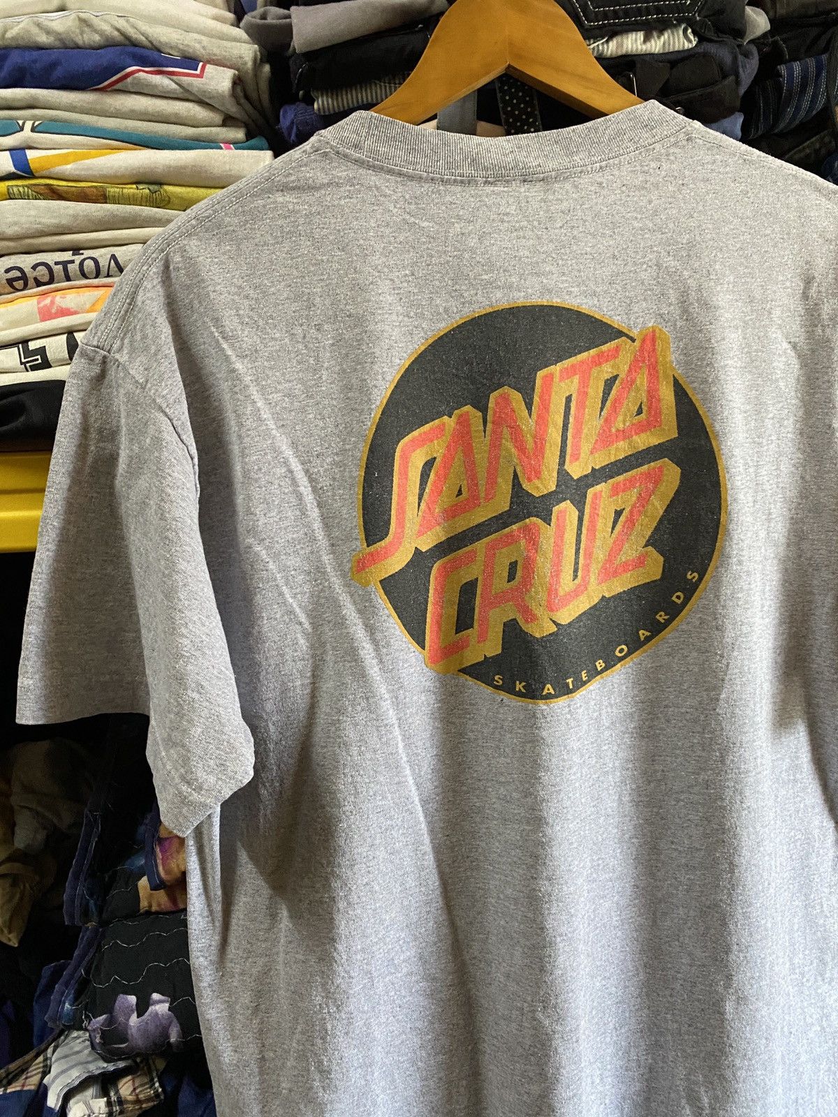 Santa Cruz Skateboards × Vintage Vintage 90s OG Santa Cruz Skateboards big Logo Size US L / EU 52-54 / 3 - 9 Thumbnail