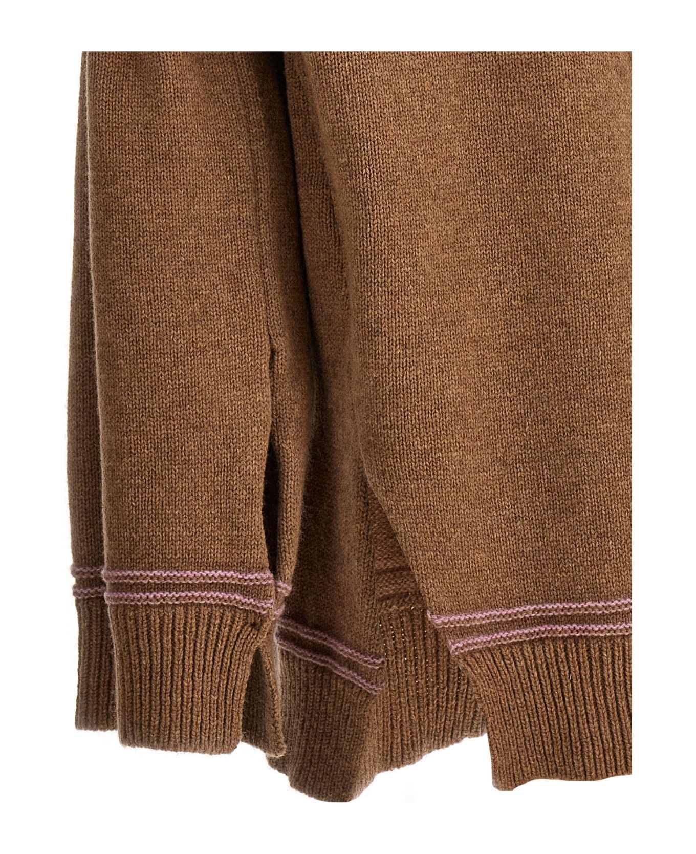 Marni o1y1125 Cardigan in Camel Size XS / US 0-2 / IT 36-38 - 4 Thumbnail