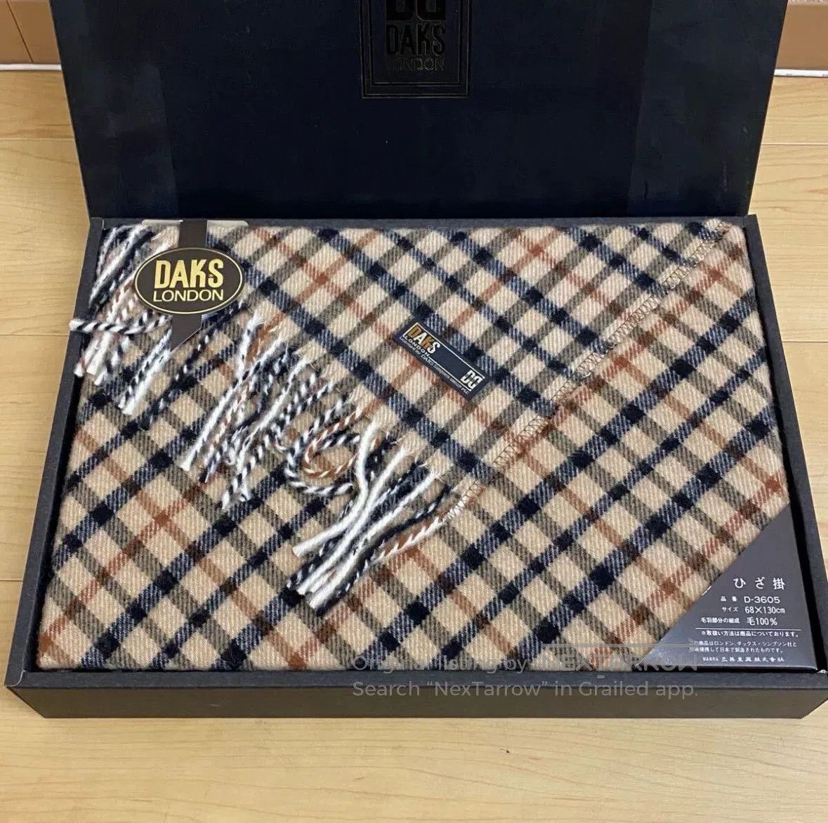 DAKS DAKS New Wool Scarf with Box. Size ONE SIZE - 2 Thumbnail
