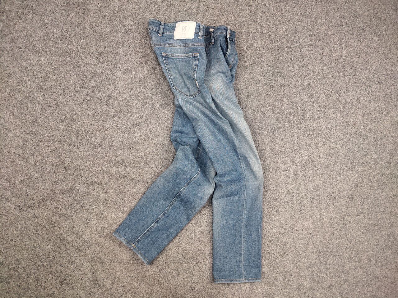 PT Torino PT Torino Reggae Design Ankle Wash blue Denim Jeans Size US 33 - 9 Thumbnail