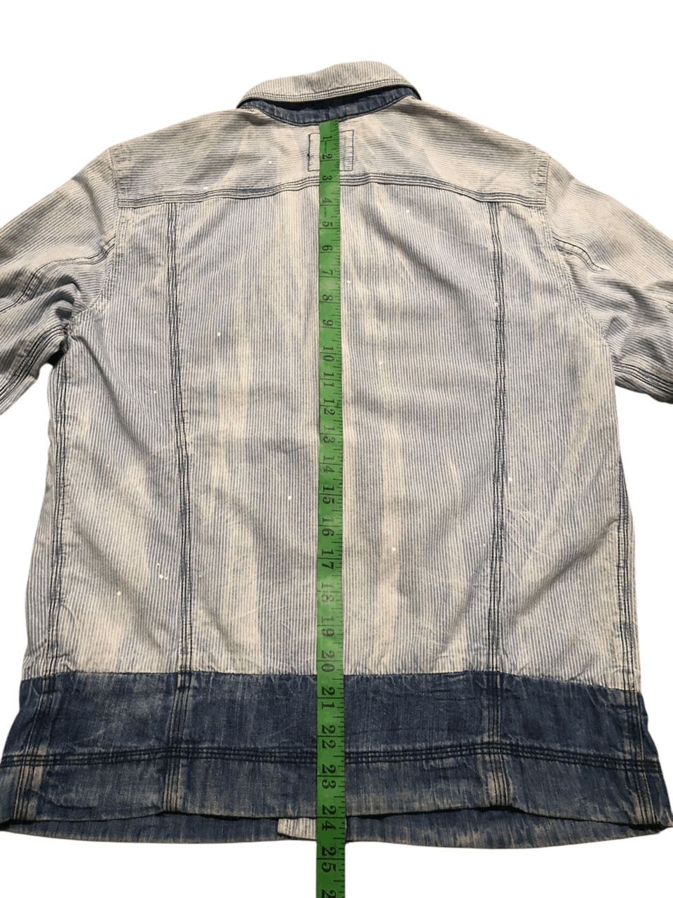 Diesel Diesel Denim Striped Cotton Jacket Shacket Buttons Faded Size US S / EU 44-46 / 1 - 22 Thumbnail