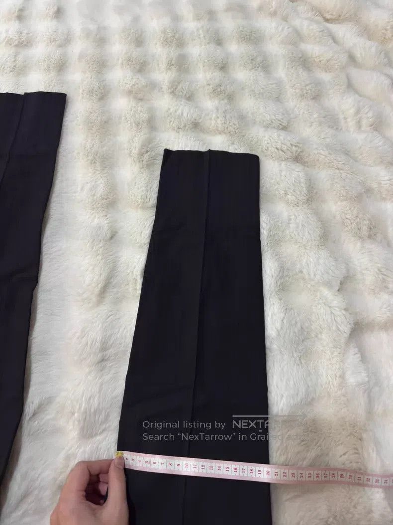 Saint Laurent Paris Saint Laurent Paris Dark Pattern Smoking Pants Trousers Size US 28 / EU 44 - 9 Thumbnail