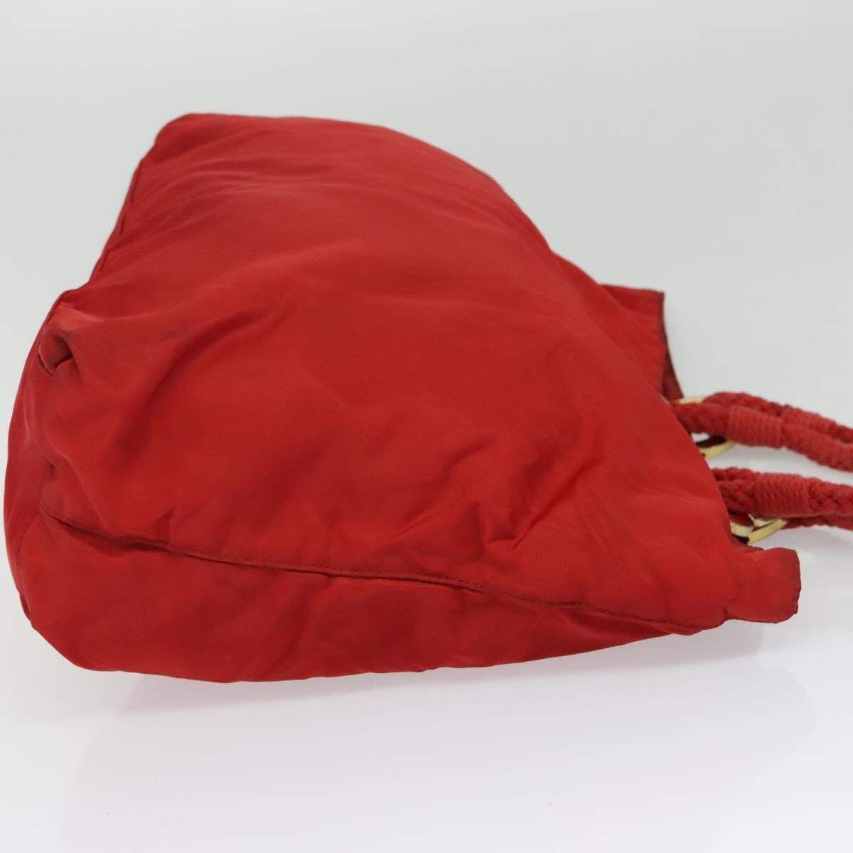 Prada PRADA Tote Bag Nylon Red Gold Size ONE SIZE - 5 Thumbnail