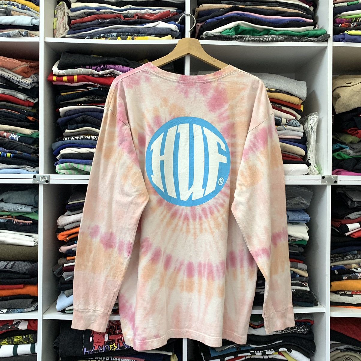 Huf HUF ORIGINAL TIE DYE BIG BACK PRINTED Size US L / EU 52-54 / 3 - 2 Thumbnail