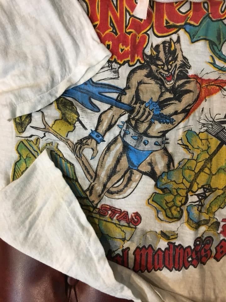 Vintage Van Halen Monsters of Rock 80s T-Shirt Sz. XL