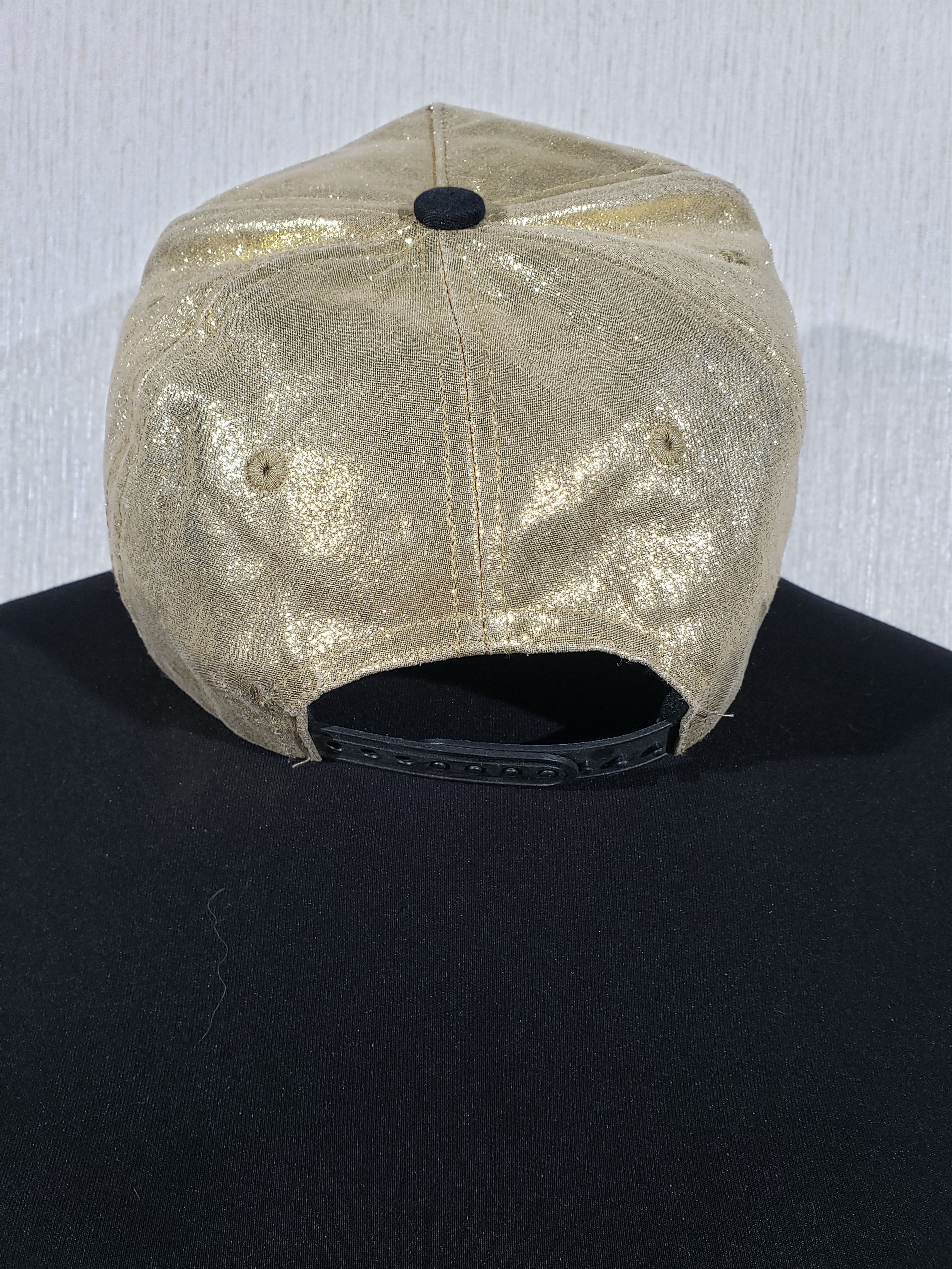 Designer Gold baseball cap. Size ONE SIZE - 3 Thumbnail
