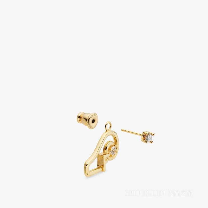 Fendi o1loc1c0824 Size: OS / Astrology Necklace in Golden Size ONE SIZE - 3 Thumbnail