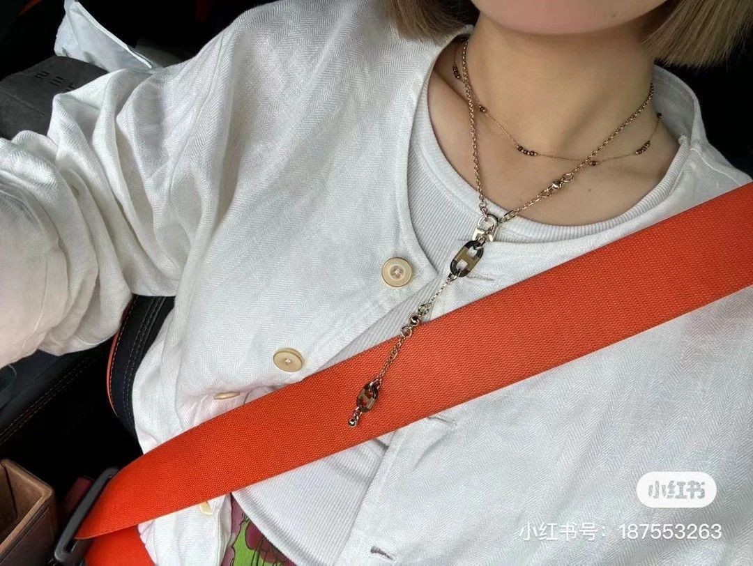 Hermes Hermes New Buffalo Horn Long Necklace w/Box Size ONE SIZE - 8 Thumbnail