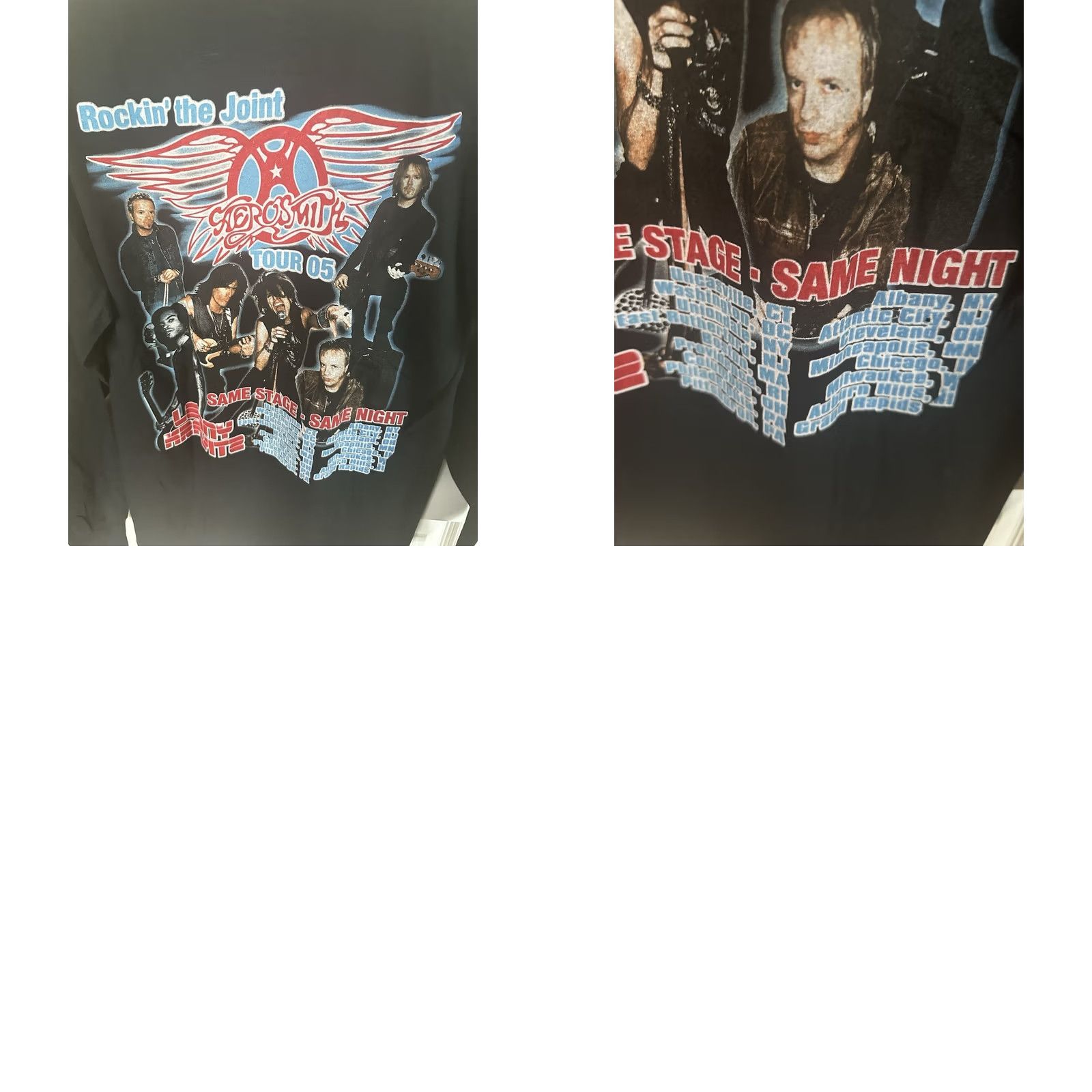 Anvil VINTAGE Aerosmith Rockin The Joint Tour T-Shirt Longsleeve L Black NWOT Anvil Men 2000-2009 OTW Double-Sided Graphic Print Shirt Size L Size US L / EU 52-54 / 3 - 8 Thumbnail
