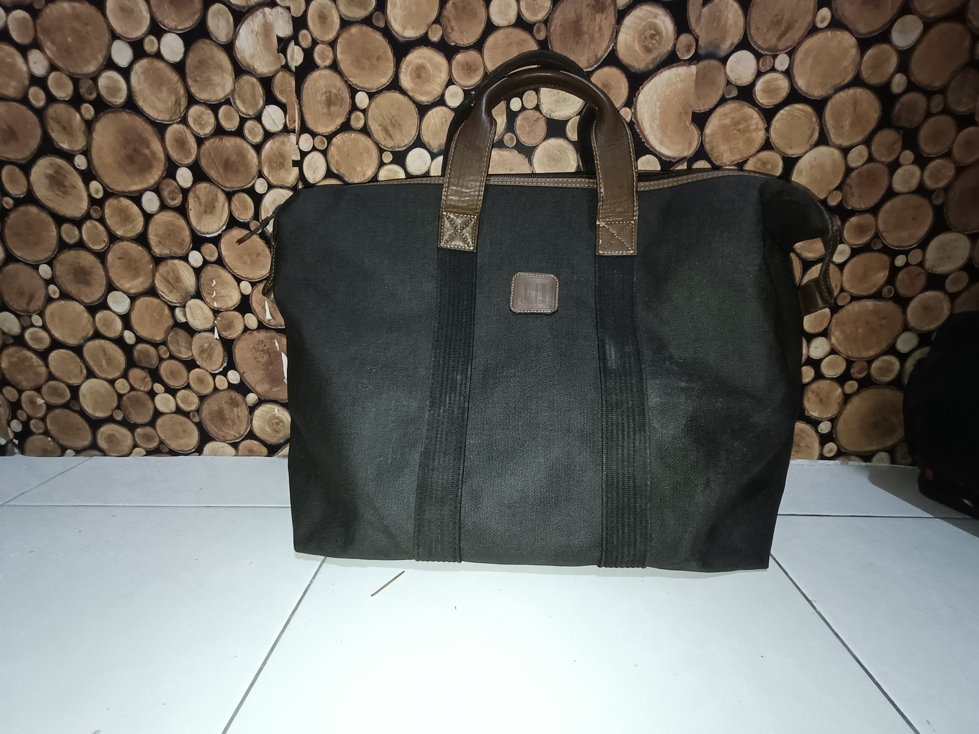Alfred Dunhill Dunhill Boston canvas wax bag Size ONE SIZE - 1 Thumbnail