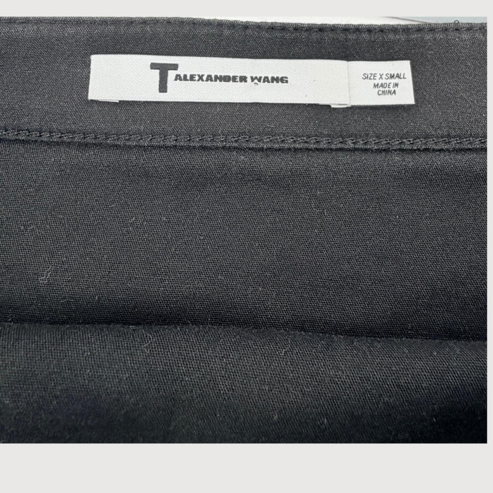 T by Alexander Wang T by Alexander Wang Twill Mini Skirt XS Size 26" / US 2 / IT 38 - 4 Thumbnail