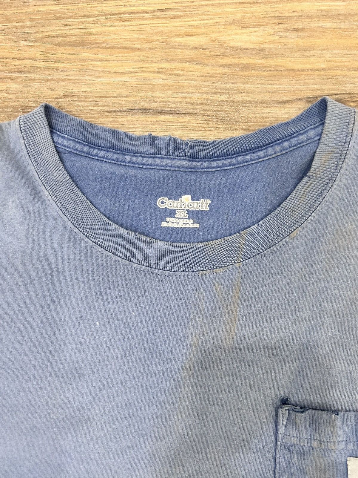 Carhartt Faded Carhartt pocket tee in blue Size US XL / EU 56 / 4 - 3 Thumbnail