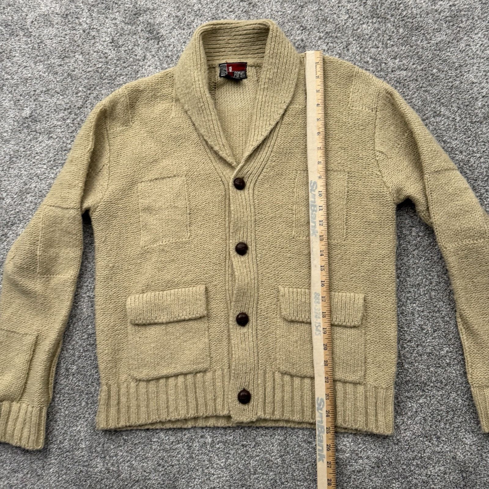 Other Vintage 90s Cardigan Sweater Womens Large Old Money Workwear Size L / US 10 / IT 46 - 3 Thumbnail