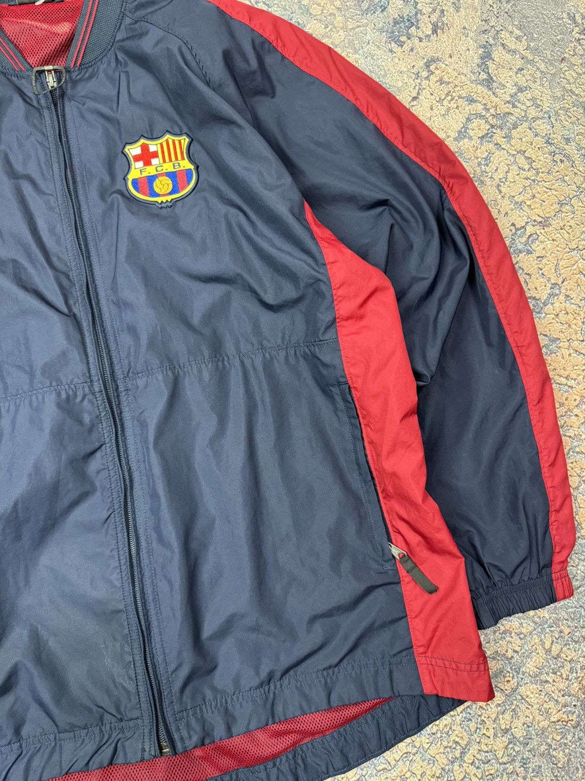 Nike Vintage Nike FC Barcelona 1998 track top jacket men's size M Size US M / EU 48-50 / 2 - 6 Thumbnail