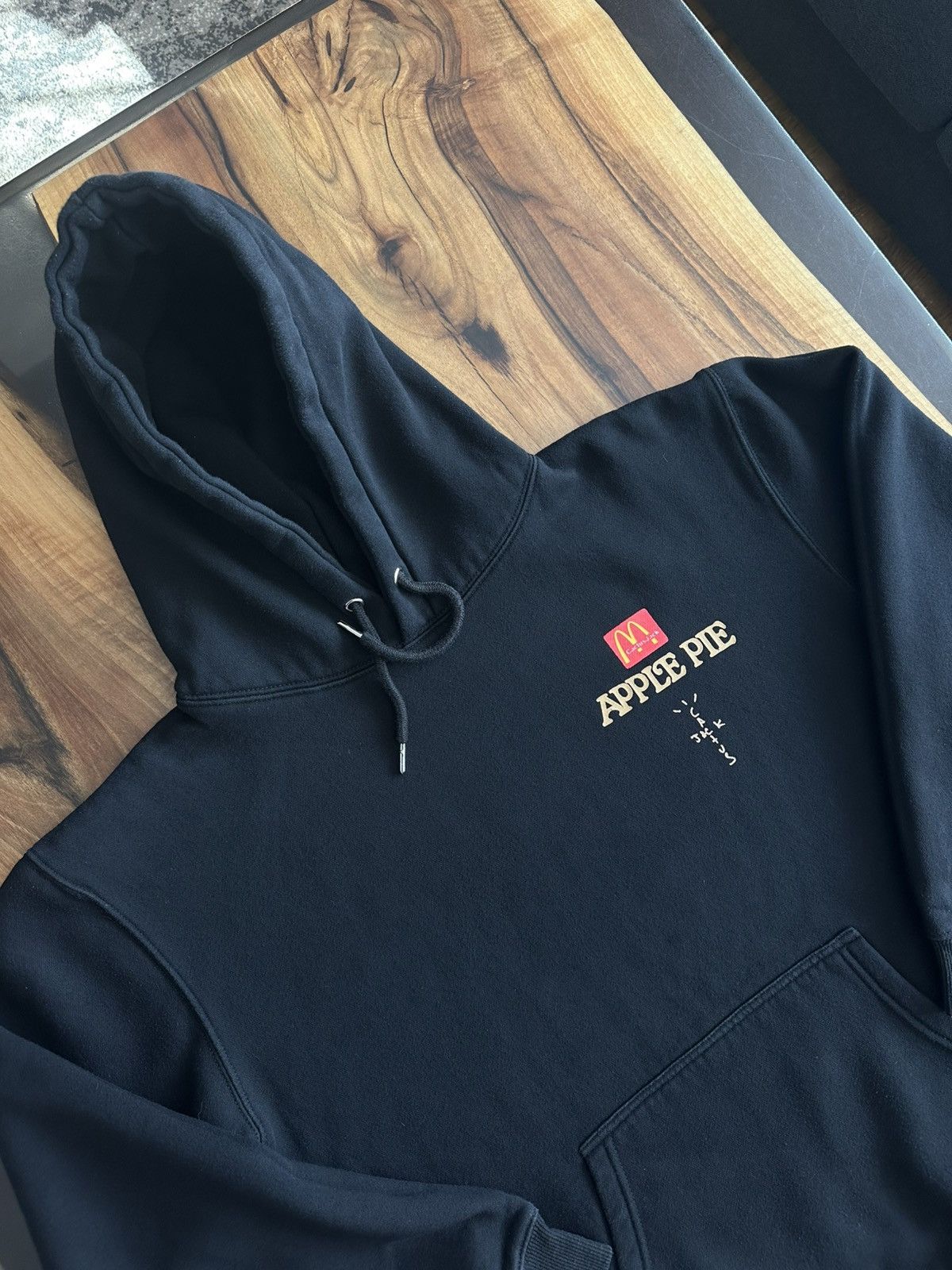 Travis Scott Hoodie Travis Scott McDonald's Apple Pie Washed Black Size US M / EU 48-50 / 2 - 2 Thumbnail