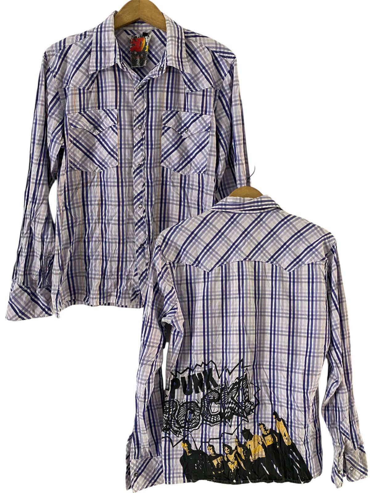 Hysteric Glamour × Japanese Brand Dictionnaire punk shirt Size US M / EU 48-50 / 2 - 1 Thumbnail