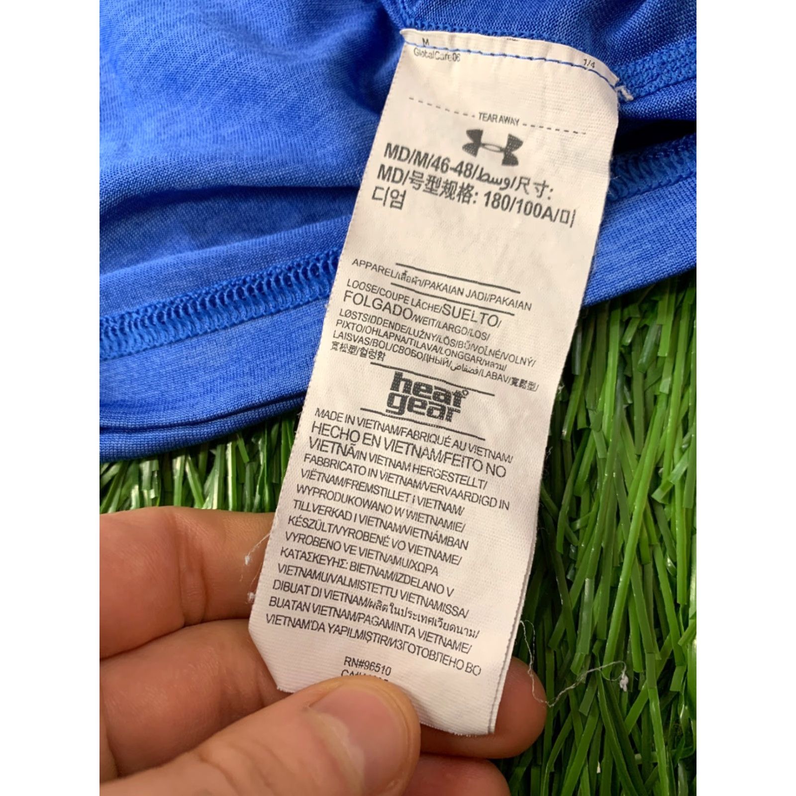 Under Armour Under Armour HeatGear 2018 Vest Shirt Men M Navy Blue Black Sleeveless Tank Jersey Base Layer Sports 2018 Size US M / EU 48-50 / 2 - 6 Thumbnail