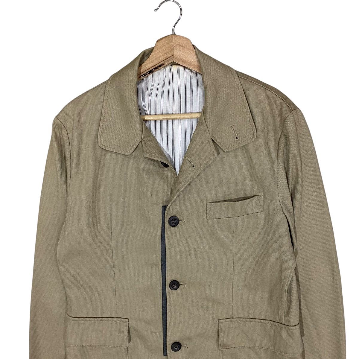 PPFM VINTAGE PPFM BEIGE CASUAL COATS JACKET Size US S / EU 44-46 / 1 - 3 Thumbnail