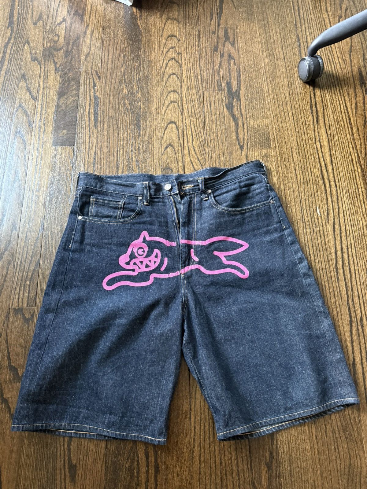 Billionaire Boys Club × Icecream BBC IceCream Denim Shorts / Jorts