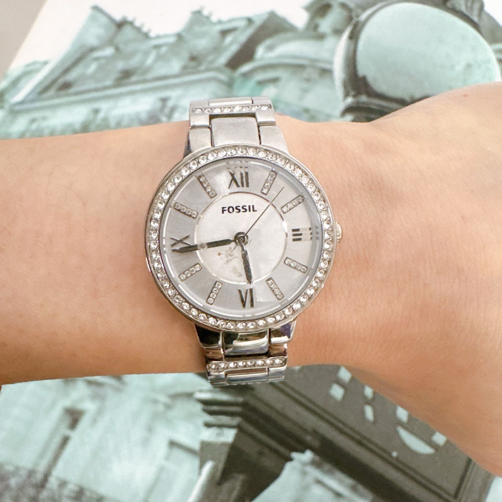 Fossil Fossil ES3282 Virginia Stainless Steel Watch Size ONE SIZE - 6 Thumbnail