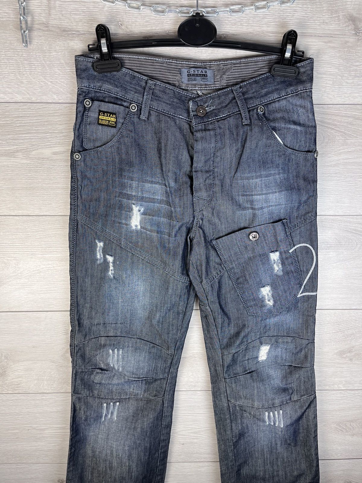 G-Star Vintage men’s jeans G-star Raw size 30 cargo Size US 30 / EU 46 - 5 Thumbnail