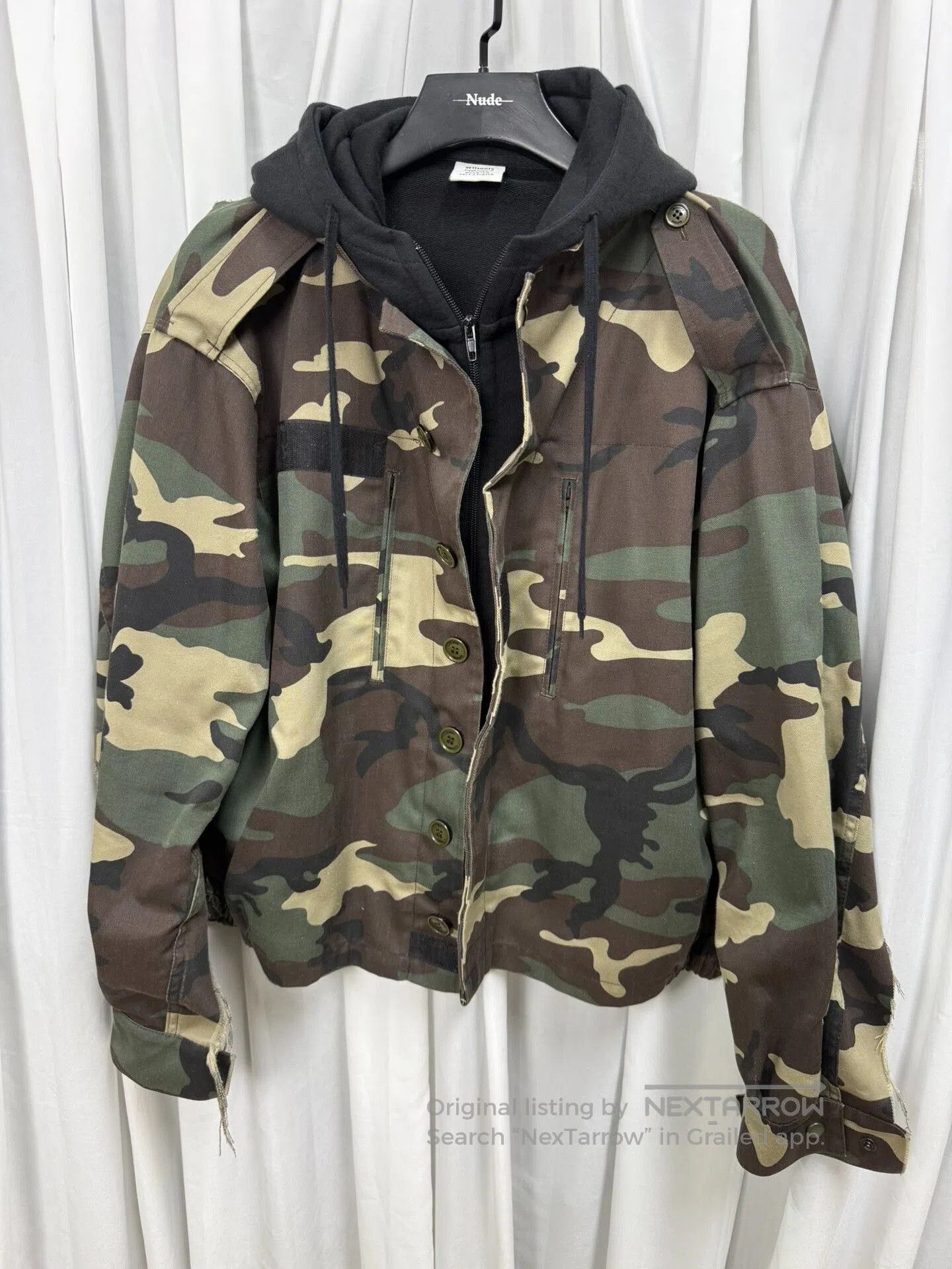 Vetements Vetements Camo Patchwork Jacket. Size US S / EU 44-46 / 1 - 1 Thumbnail