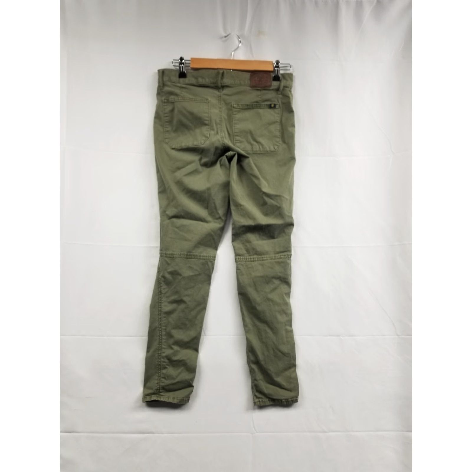 Lucky Brand Lucky Brand Jeans Women 2/26 Army Green Straight Stretch 5-Pocket Denim Inseam 28 in Size 26" / US 2 / IT 38 - 2 Thumbnail