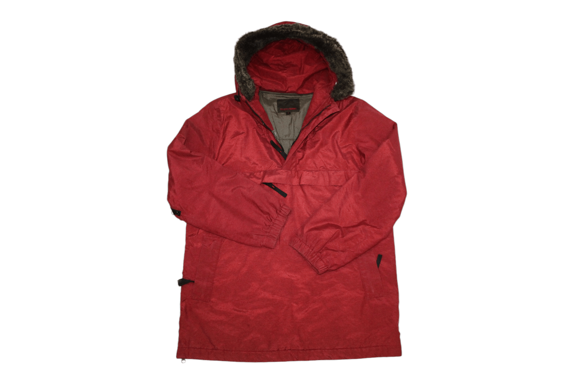 Japanese Brand 💥291295=Homme Insulated Nylon Anorak Pullover Jacket Size US S / EU 44-46 / 1 - 12 Thumbnail