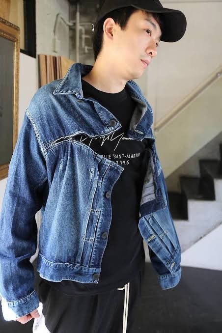 Yohji Yamamoto SS21 Zip Denim Jacket Size US M / EU 48-50 / 2 - 7 Thumbnail