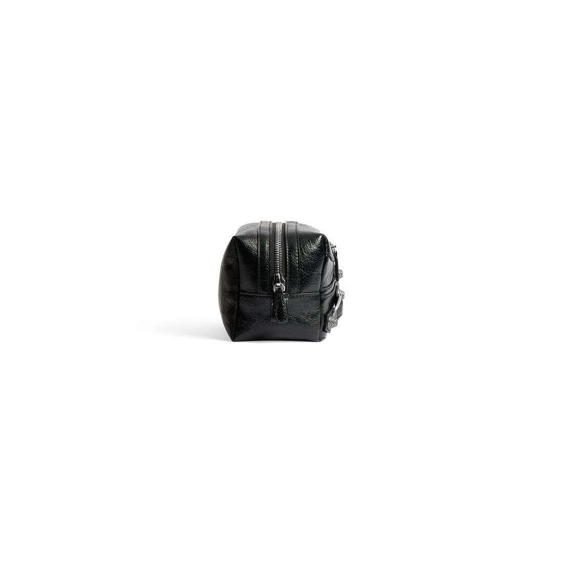 Balenciaga o1s1rm0825 Size: OS / Le Cagole Toiletry Pouch in Black Size ONE SIZE - 2 Thumbnail