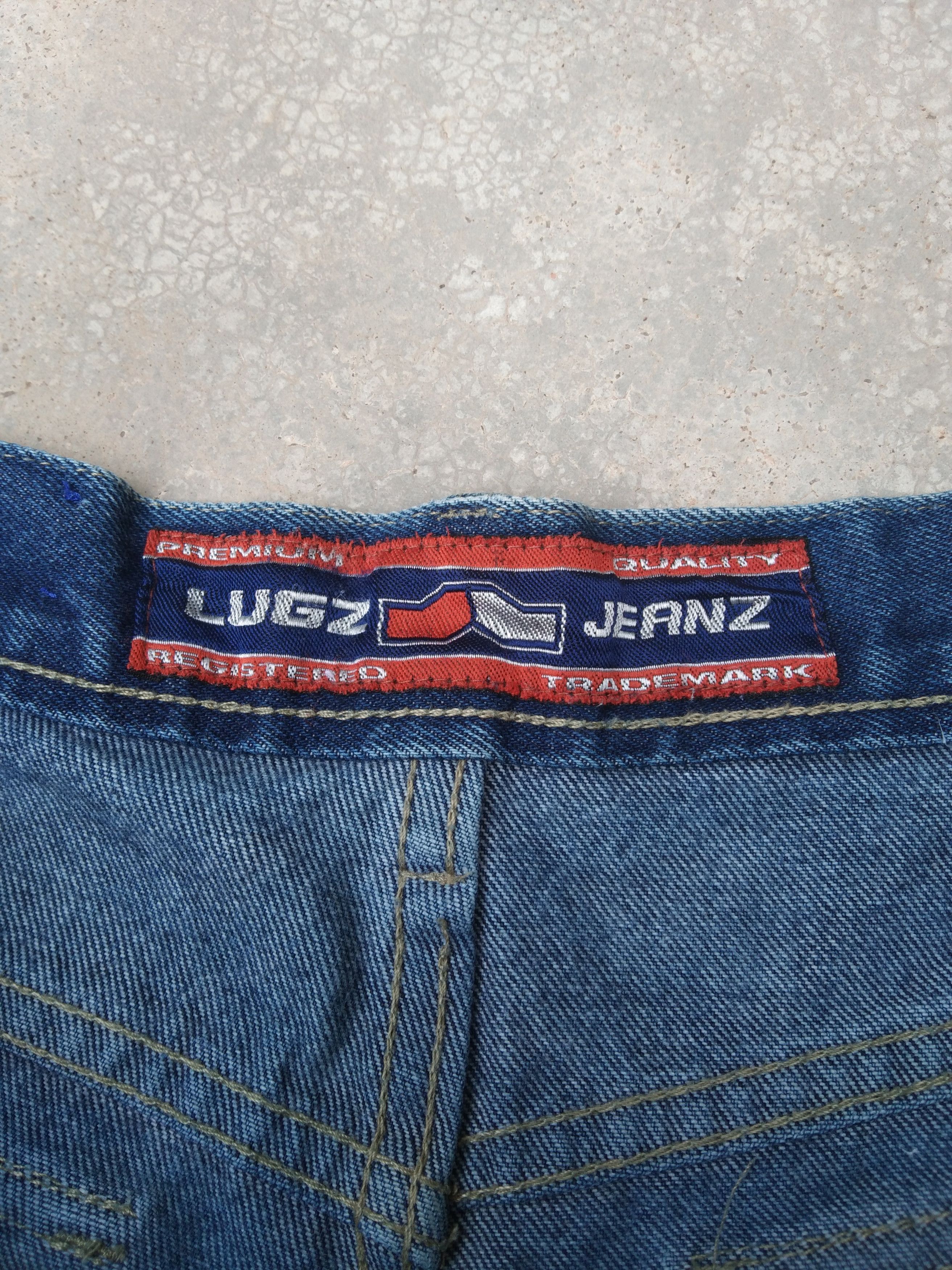 Vintage Vintage Y2k Lugz Straight Leg baggy Skate Jeans 38x32 Size US 38 / EU 54 - 10 Thumbnail