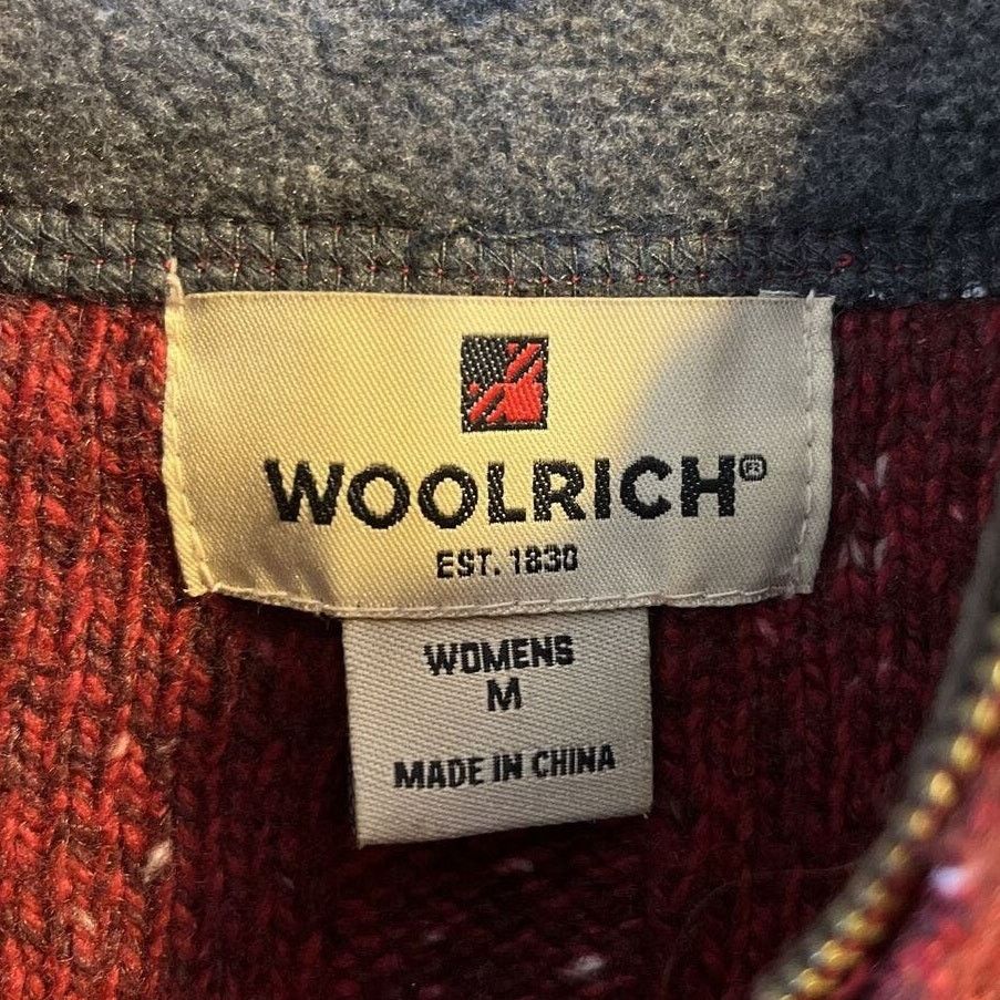 Woolrich Woolen Mills Woolrich VTG Women’s M Ruby Heather Wool Ramie Blend Sweater Size M / US 6-8 / IT 42-44 - 3 Thumbnail