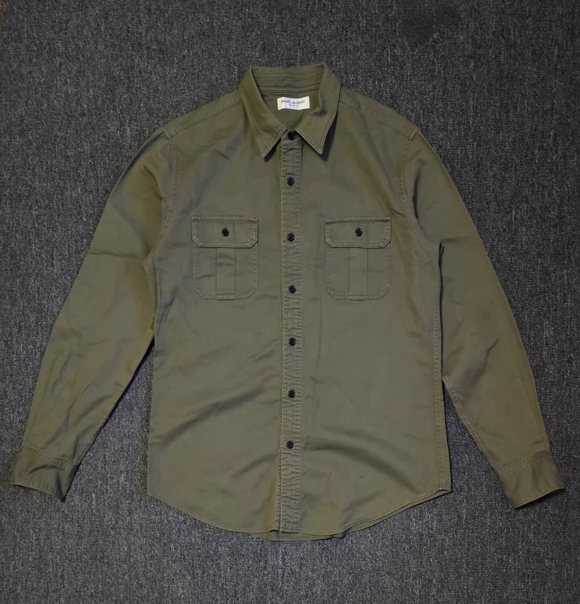Saint Laurent Paris Saint Laurent SLP shirt Q4 Size US XL / EU 56 / 4 - 1 Thumbnail