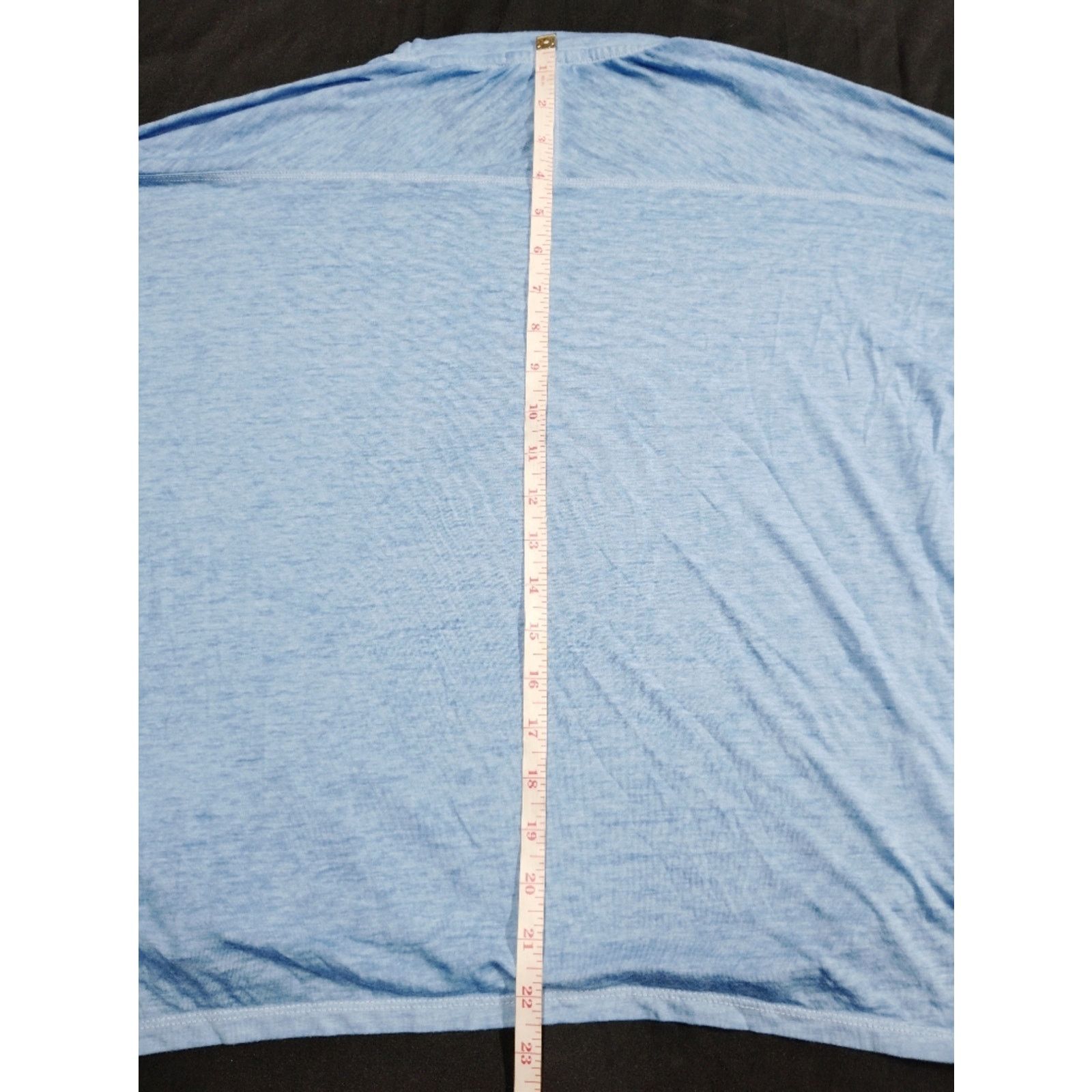 Pink Pink Rose Light Blue Oversized Crew Neck Crop Shirt Size L / US 10 / IT 46 - 3 Thumbnail