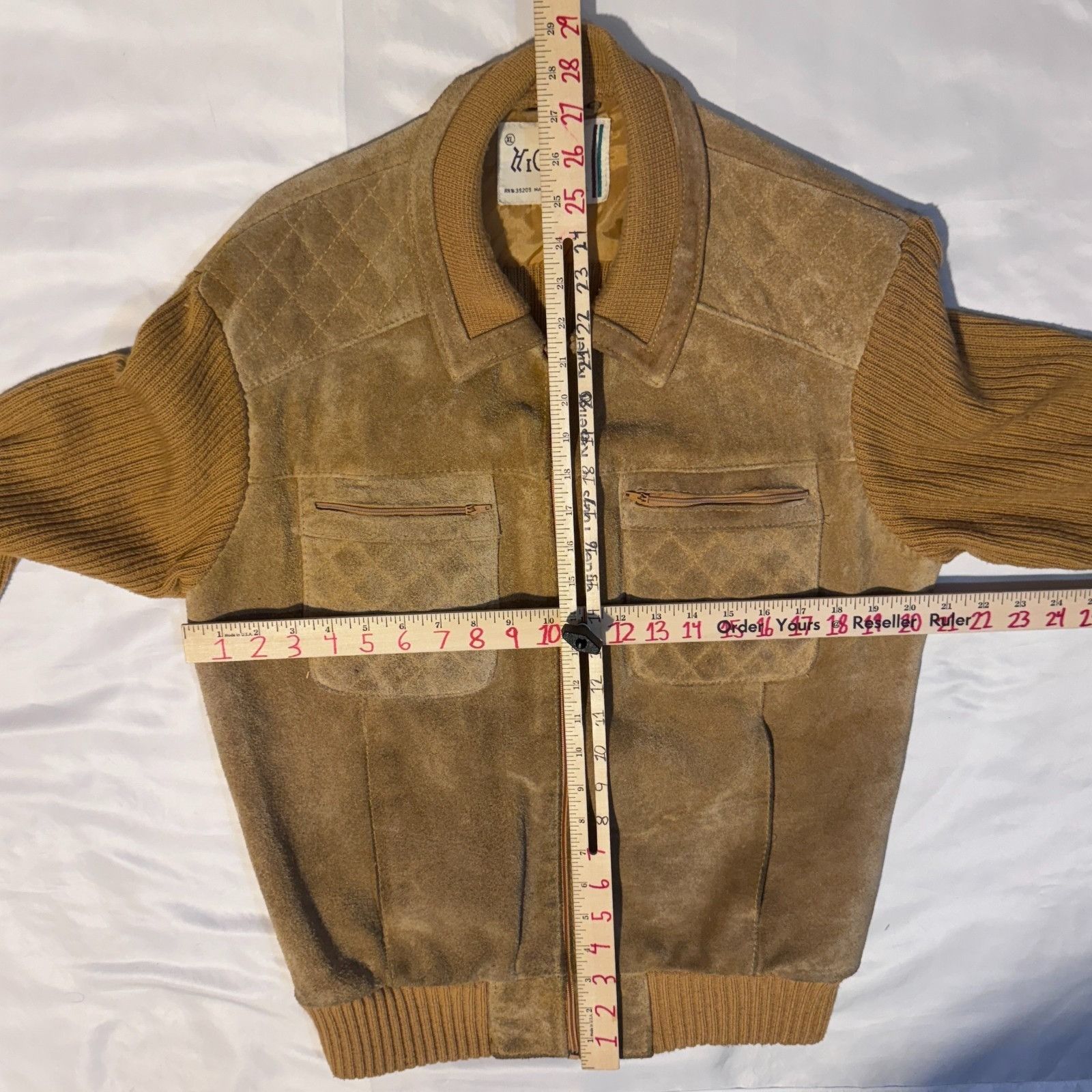 Other Vintage 60's-70's Hi Gear Leather Suede Western Knit Gaucho Size US M / EU 48-50 / 2 - 6 Thumbnail