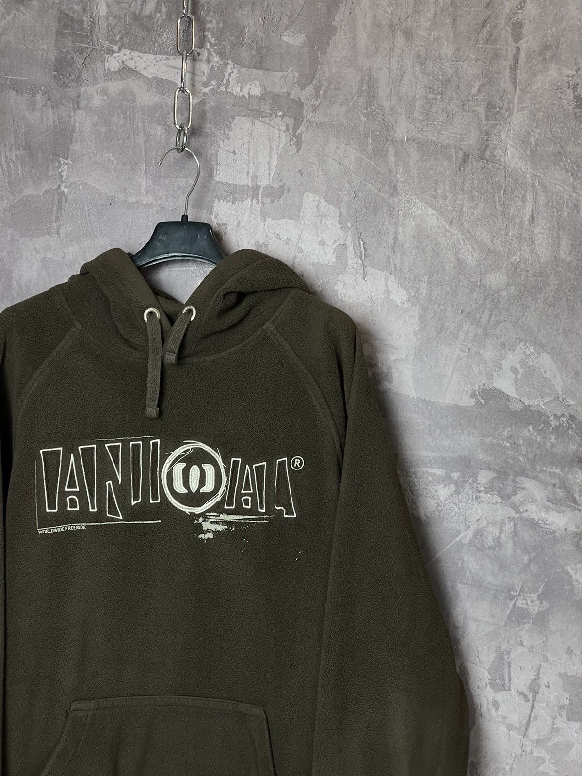 Japanese Brand × Vintage Japanese style fluffy fleece animal hoodie brown y2k Size US M / EU 48-50 / 2 - 3 Thumbnail