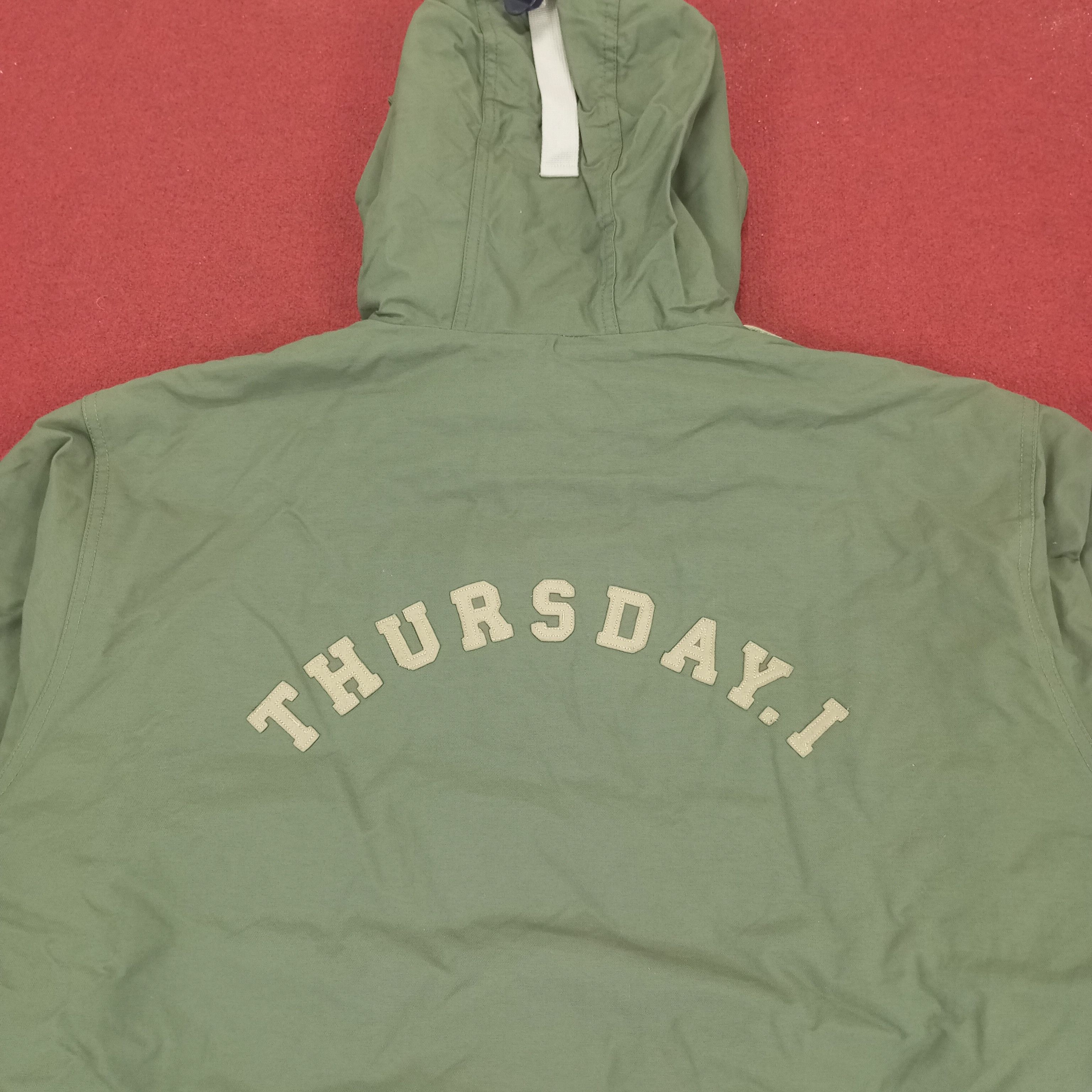 Vintage Thursday Island Skateboard Nice Design Jacket Size US XL / EU 56 / 4 - 4 Thumbnail