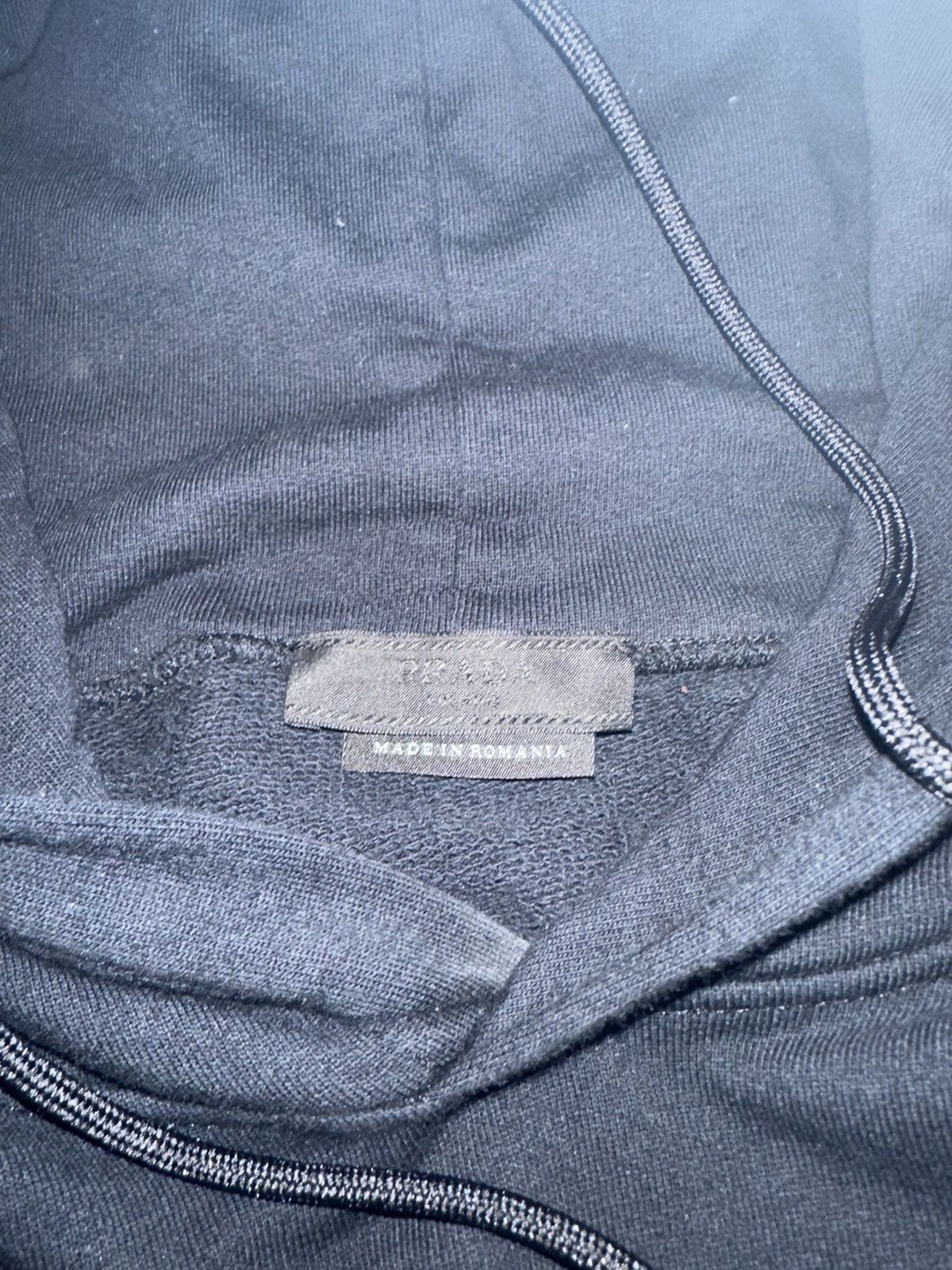 Prada Prada Black Hoodie Size US S / EU 44-46 / 1 - 4 Thumbnail