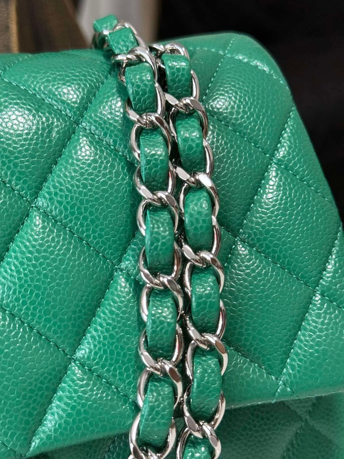 Chanel Chanel Double Flap Caviar Medium Size ONE SIZE - 11 Thumbnail