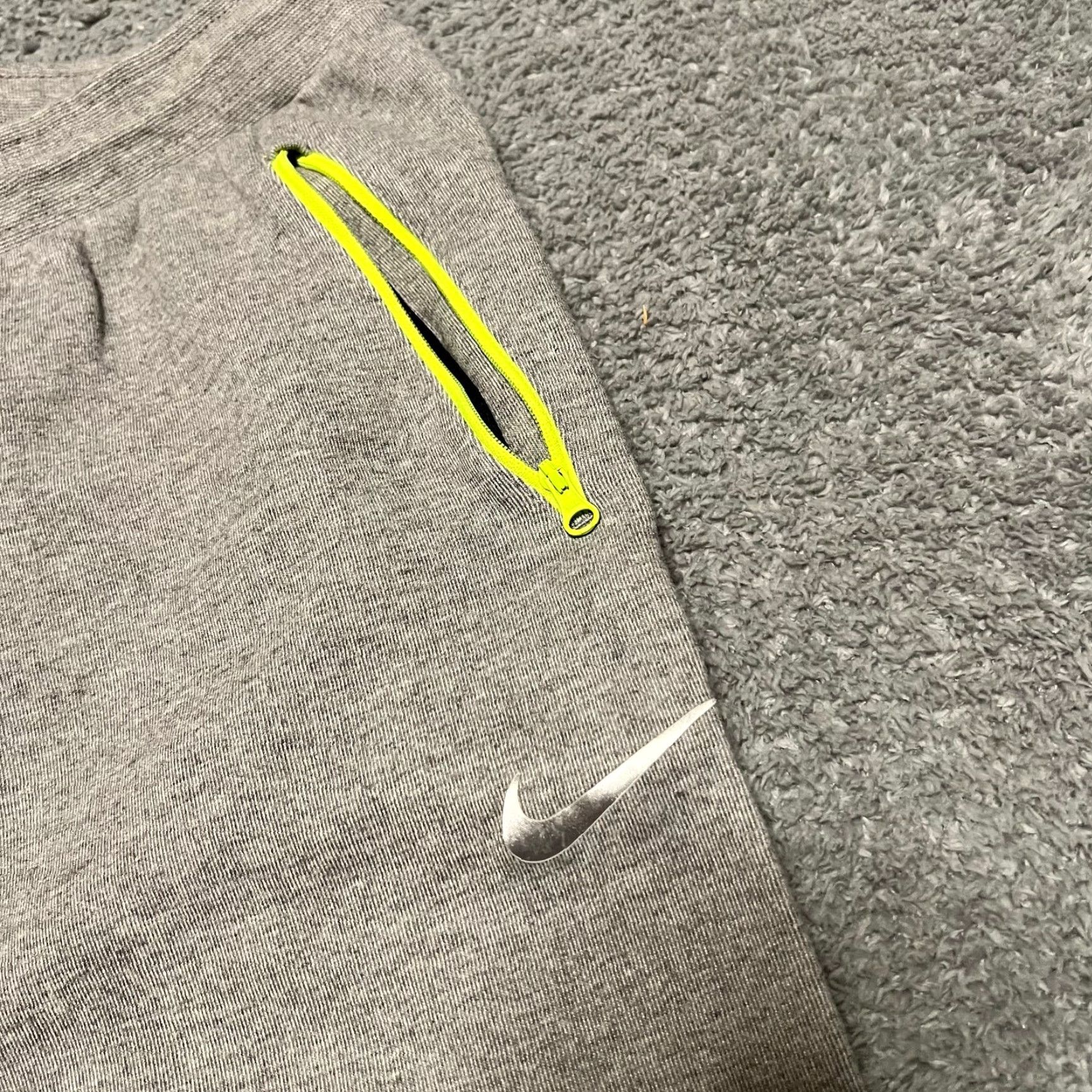Nike Nike Sweatpants Jogger Pants Mens XL Gray Fleece Cuffed Advance 15 Conversion Size US 36 / EU 52 - 3 Thumbnail