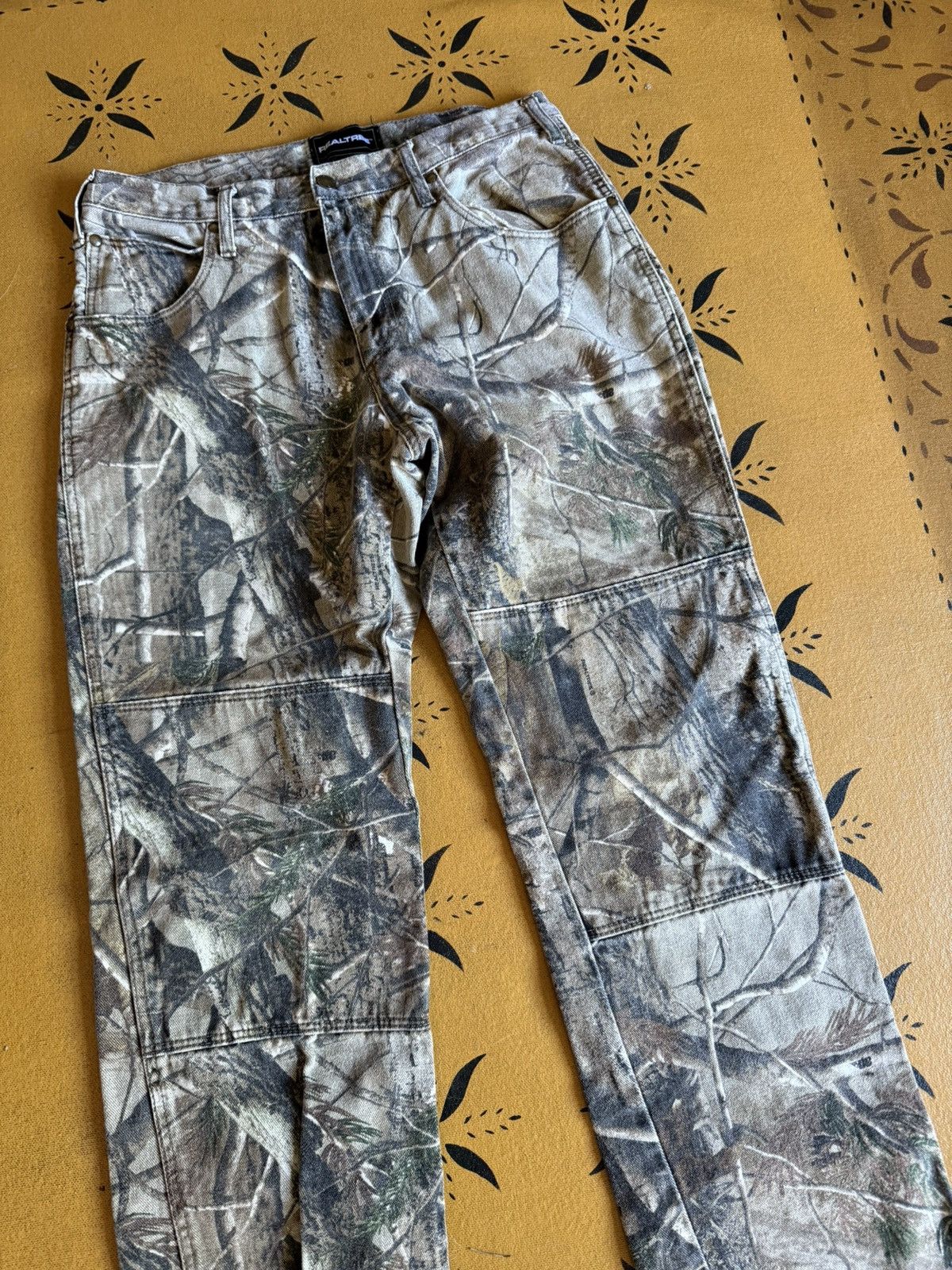 Vintage Vintage Realtree Camo Double Knee Jeans Hunting Pants Size US 32 / EU 48 - 3 Thumbnail